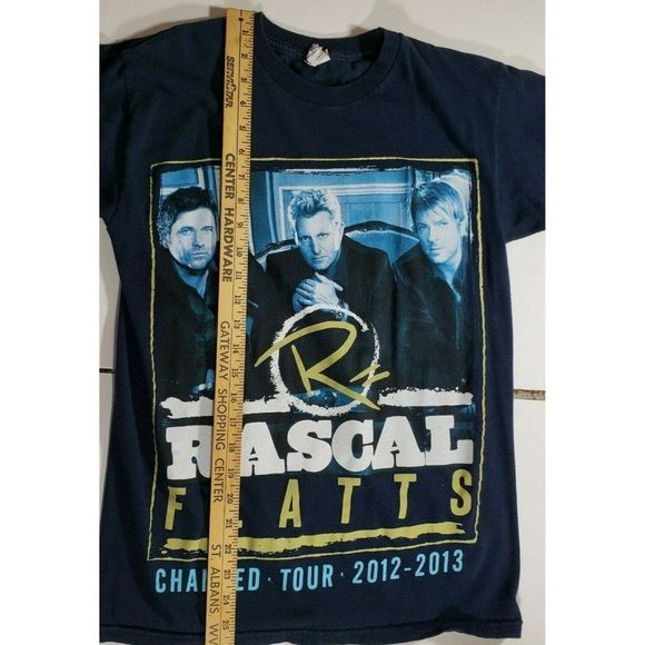 2012 Rascal Flats Changed Tour T-Shirt EUC - Picture 6 of 6